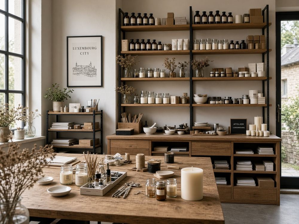 About the Candle / craft workshop studio studio at Crispdale Studio